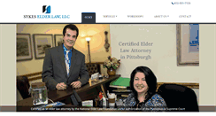 Desktop Screenshot of elderlawofpgh.com